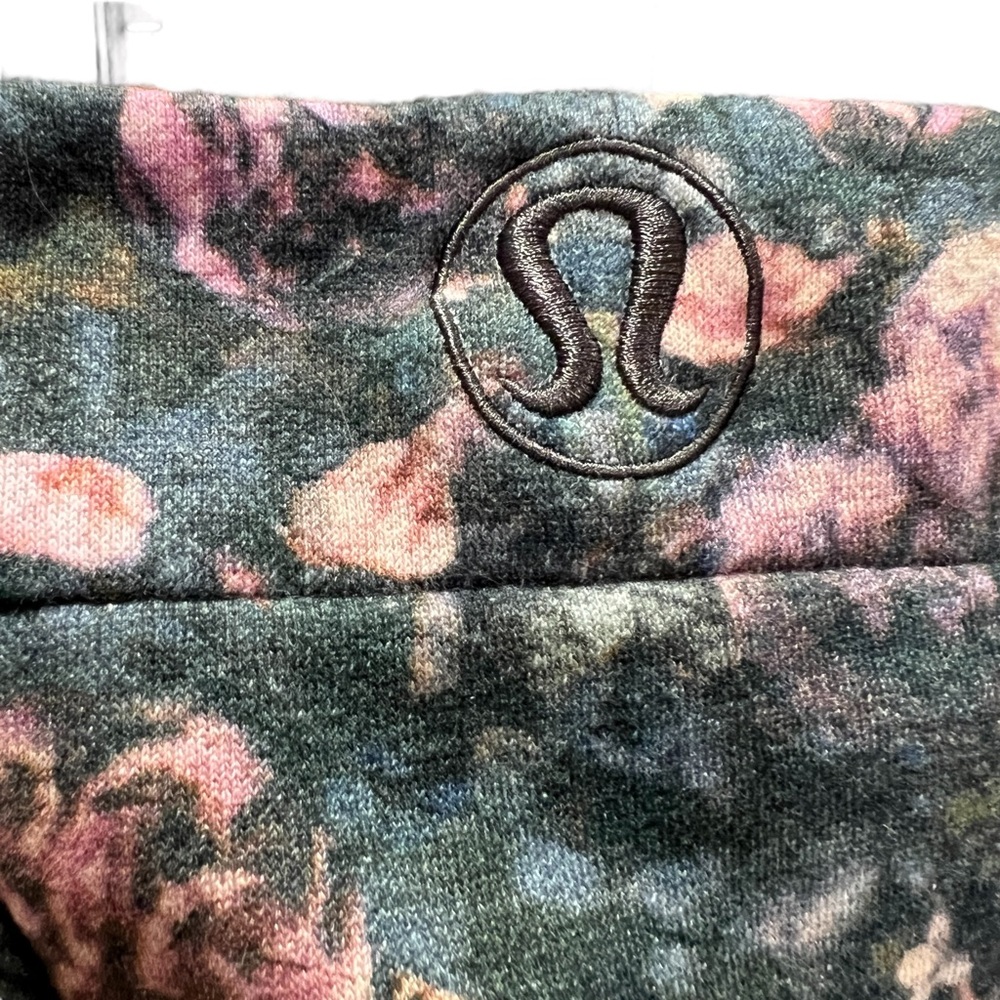 Lululemon Scuba Hoodie *Light Cotton Fleece Frosted Rose Multi Size 6 - Picture 10 of 15